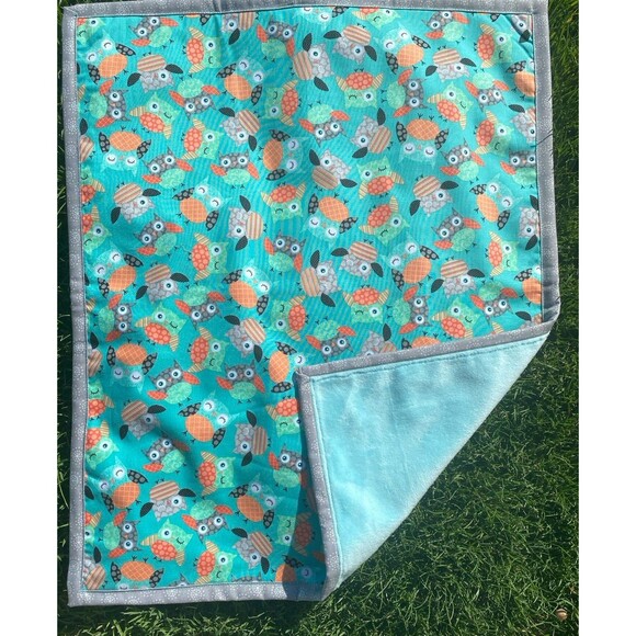 Owl Doll Blanket 22.5”x18.5” - Picture 1 of 2